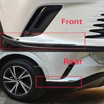 For Lexus RX 350h 450h 500h  2024 Car Front Bumper Corner Cover Trim anti-rub Lip Molding Cover Fram Styling Accessories Front and Rear