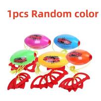 Hand Pull Elastic Shuttle Ball Toys Interactive Fun Novelty Arm Strength Training Sports Game Outdoor Play Adults Creative Gifts yellow