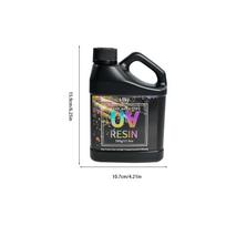 500g/1000g UV epoksidiniai klijai Didelio skaidrumo Greitai stingstantys Klijai Didelio kietumo „Pasidaryk pats“ reikmenys Dervos klijų papuošalų gamybai Masinis oro srautas 3 500g China Mainland