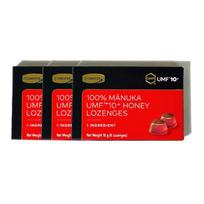 Comvita UMF10 Manuka Honey Pure Lozenges 100% Manuka Honey Candy 3 Boxes 18g Ingredients: may be subject to change at the | 3 Boxes 18g
