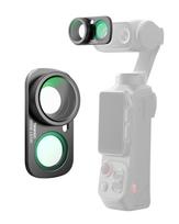 TELESIN Lens for Insta360 Luna Wide Magnetic Mount Wide-Angle Ultra, 0.75x, 115° Angle,