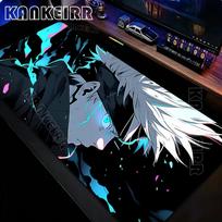 XXL Ryomen Sukuna Juodas Pelės Padas Anime Jujutsu Kaisen Pelės Padas Gojo Satoru Pelės Padas Kompiuterinių Žaidimų PC Aksesuarai Stalo Kilimėlis 800x300x2mm