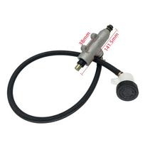 Rear Foot Brake Pump Master Cylinder For Linhai 260 300 260cc 300cc LH260 LH300  ATV Quad Bike 32123 gray