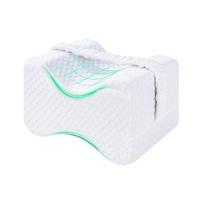 Knee Pillow for Side Sleepers Memory Foam Leg Cushion Orthopedic Knee Spacer B balta