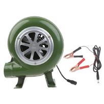Grilio ventiliatorius BBQ pūstuvas 40/60/80W Mini kalvio oro pūstuvas su ortakiu Geležinė pavara 1 gray