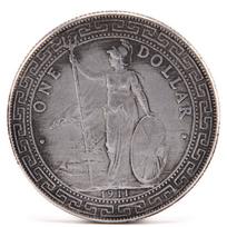 1911 M. Senovinės Antikvarinės Sidabrinio Dolerio Monetos Vieno Dolerio Sidabrinės Monetos Kolekcija Antikvarinis Doleris 4.7cm sidabras