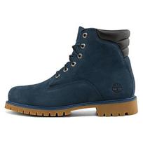Timberland Alburn 6 Inch Waterproof Boot 'Navy Nubuck' Men's A2K58019 EU 41 black