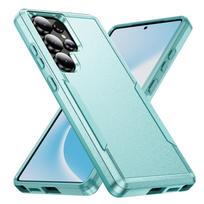 Shockproof armor case for Samsung Galaxy S26 Ultra S24 S22 Plus S23 S25 FE S21 A57 A37 A17 A56 5G A16 A36 A55 A15 A54 A35 A14 Galaxy A15 5G žalia