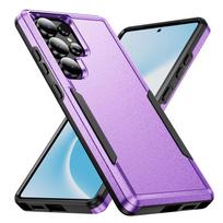 Shockproof armor case for Samsung Galaxy S26 Ultra S24 S22 Plus S23 S25 FE S21 A57 A37 A17 A56 5G A16 A36 A55 A15 A54 A35 A14 Galaxy S21 5G violetinė