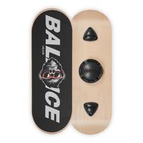 Balance Board, Wobble Board Trainer for Adults 3-Level Adjustable Base, Premium Wooden Balance Training Equipment, Slip-Resistant Surface for Core