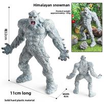 Šikšnosparnio Dvasios Akmens Jaučio Monstro Spitfire Skraidantis Drakonas Gyvūno Modelis Helovino Namų Scenai Lava Golem red