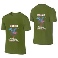 Mongo Dungeon Crawler Carl Minimalist Reversible Tshirt Lazy Vibe Faderesistant Cotton Tee S gray