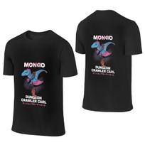 Mongo Dungeon Crawler Carl Minimalist Reversible Tshirt Lazy Vibe Faderesistant Cotton Tee S black