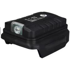 Makita 18v Lithium Ion Battery Power Adapter With Led Light Dual Usb Charger For Power Tools