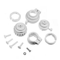 TRV Valve Adapters Connector for Tuya Zigbee WiFi Smart Radiator Thermostat Valve M30*1.5/M28*1.5 Head Adaptor TRV602/TRV604 Fuel Injectors 6 Adapters Other gray