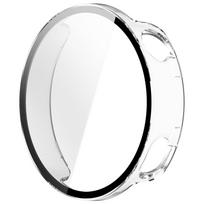 Pilnas apsauginis dėklas Xiaomi Watch S4 41mm, ekrano apsauginis dėklas Mi Watch S4 41mm, dangtelis, pc 2in1 rėmelis+grūdinto stiklo plėvelė skaidri