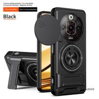 Funda for Nubia Focus Pro 5G Case Rotatable Slide Camera Protection Ring Stand Shockproof Cover Capa Funda for Nubia Focus Pro juoda
