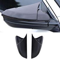 1 Pair For Honda 10th Gen Civic 2016- Rearview Mirror Cap Side Mirror Cover Trims Glossy Black gray