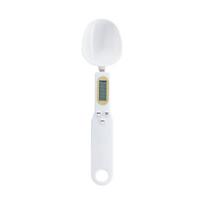 500G Electronic Kitchen Scale Coffee Scoop Digital Measurement With Lcd Display Dog Food Milk Powder Tea Weighing Baking Kit white