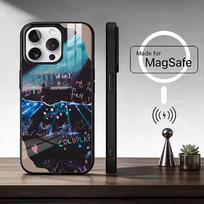 Band C-Coldplay cool Phone Case For iPhone17,16,15,14,13,12,11 Plus,Pro Magnetic For Magsafe Wireless Charging iphone16e black