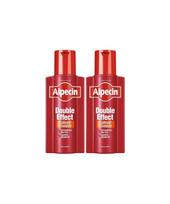 Alpecin Double Effect Caffeine Shampoo (For Oily Hair) 375ml x 2 red