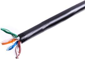 Digitus Gel-filled outdoor installation cable DIGITUS cat.5e, U/UTP, AWG24/1, PE, 100m, black