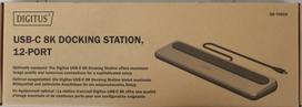 Digitus USB-C 8K docking station, 12-port | Digitus USB-C 8K docking station, 12-port | DA-70919 | Ethernet LAN (RJ-45) ports 1 | HDMI ports quantity 2 | Warranty 24 month(s) | DEMO