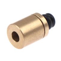 Žalvarinis dujų papildymo adapteris kempingui, žygiams, iškyloms, viryklei. Užpildyti butano balionėlį. One size beige