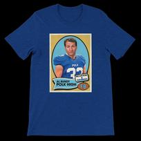 Al Bundy Polk High Futbolo Kolekcionuojama Kortelė - Vedę ir Vaikai Marškinėliai Vyrams Vaikams Moterims 110 blue