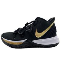 Nike Kyrie 5 EP 'Metallic Gold' (Unisex) Black / Metallic Gold-White Basketball Shoes AO2919 007 42.0 black