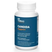 Candida Support Supplement, with Herbs & Enzymes, 60 Capsules, 30 Day Supply 60 Capsules