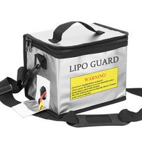 Fireproof Lipo Safe Bag Explosionproof Protective Battery Waterproof Bag with Zippers Handle Strap Portable Storage Guard Pouch for Battery Storage a sidabras