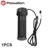 WUXING Right Handle Full Twist Throttle Handle Accelerator 20X 24V 36V 48V 60V 72V SM Connector for Ebike Escooter Throttles 2 1 pcs gray