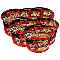 Samyang American Buldak Spicy Chicken Stew Noodles Cup Noodles 120g 6 pcs black