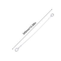 Sporto įrangos keičiamos dalys Treniruoklio trosas Didelio stiprio Namų treniruoklio dalys Steperio hidraulinio cilindro priedai 320mm white