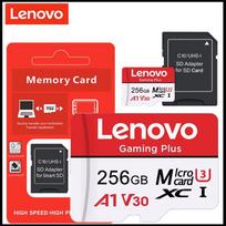 Lenovo 512GB Žaidimams Skirta Micro TF SD Kortelė A2 V60 Didelės Spartos 4K Ultra-HD Vaizdo Flash Kortelės TF Atminties Kortelė Telefonui, Kamerai, PC