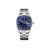 CITIZEN Mechaninis laikrodis su nerūdijančio plieno apyranke Unisex Mėlynas ciferblatas NH8400-87L Blue blue