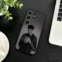 Basketball V-Victor Wenbanyama Phone Case For Samsung S26,S25,S24,S23,S22,S21,S20,Ultra,Plus,FE Black Soft Cover Samsung S235G gray