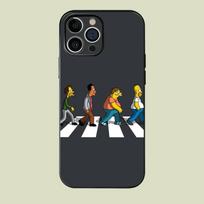 Šaunus S-Simpsons silikoninis minkštas telefono dėklas, skirtas iPhone 17 16 15 14 13 12 Pro Max, dangtelis iPhone17promax