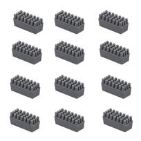 1 Set For Bambu Lab P1 X1 Panda Brush Px Multi-Material Reliability Upgrades Nozzles Wiper Hotend Cleaner 3D Printer Parts as the picture gray