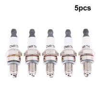 New Blower Engine CMR7H Sparking Plug Durable Universal Brushcutter Spark Plug Mower Spark Plug 1/5PCS gray