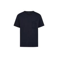 LOUIS VUITTON 1A7XRR Signature 3D Pocket Monogram T-Shirt 1A7XRR S tamsiai mėlyna spalva