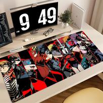 Stalo kilimėlis Žaidėjų pelės kilimėliai P-persona 5 Kompiuterio pelės kilimėlis Biuro stalo kilimėliai Didelis pelės kilimėlis Neslystantys pelės kilimėliai Kompiuteriui dovana XXL 30cmx80cm(11.8x31.5inch)