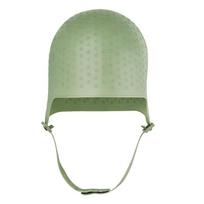 Easy to Clean Adjustable Silicone Hair Highlight Cap Detachable Strap Pull Hook for Home DIY Salon Hair Coloring Bleaching A193 beige
