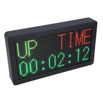 Electronic Scoreboard with Timer Remote Control Digital Score Counter for Badminton Basketball Football Indoor Sports gray