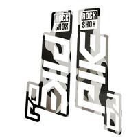 2pcs Camo sticker for Rock Shox PIKE DJ 2021 Mountain Bike Cycling Decal Sticker Adhesive pilka spalva