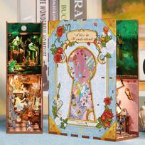 Miniature Book Nook House - Alice in Wonderland