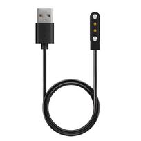 Įkrovimo stotelė Kabeliai Įkroviklis iWO W26 40MM 44MM Pro išmaniajam laikrodžiui 2 kontaktų magnetinis USB įkrovimo laidas Lengvas Nešiojamas 1 black