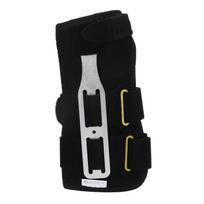 Wrist Brace 2 Adjustable Strap Hook and Loop Design Wrist Brace Support for Wrist Sprain Fracture Pain Relief Right S gray