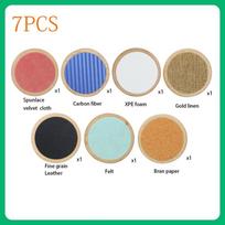 Montessori sensoriniai žaislai Tactile Plate Matching Activity Tactile Classification Colour Cognition Memory Training Toy Designed For Children beige